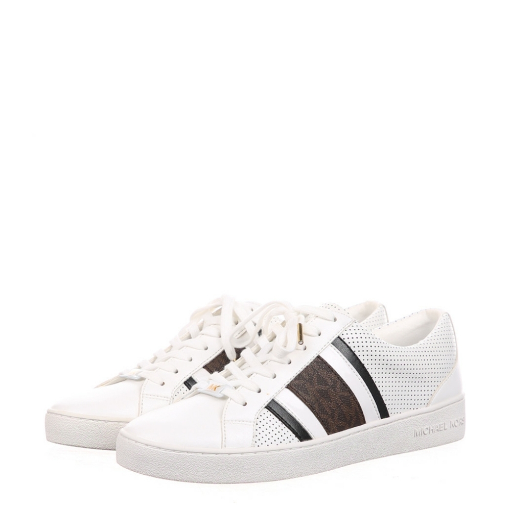 Michael Kors perforated leather sneakers Sz 6.5